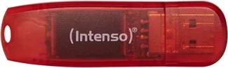 Intenso 3502491 Lápiz USB 2.0 Rainbow 128GB Rojo