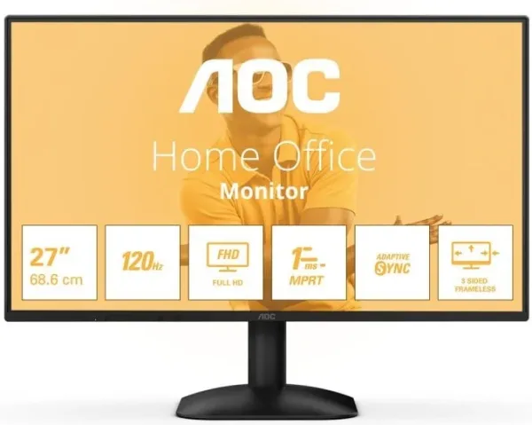 AOC 27B31H Monitor 27" IPS FHD 120Mhz 4ms Negro