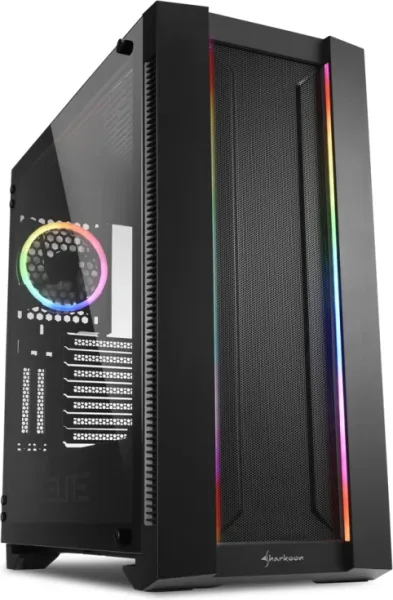 Caja Atx Sharkoon Elite Shark Ca200M 2Xusb3.0 sin Fuente Negro
