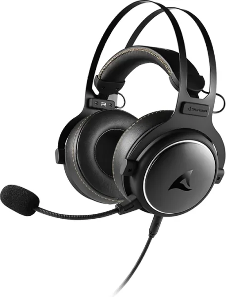 Auriculares Gaming Sharkoon Skiller Sgh50 Negro Microfono Alambrico