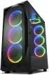 Caja Atx Sharkoon Rev300 2Xusb3.0 RGB sin Fuente Negro