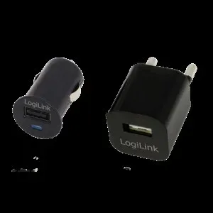 Cargador Logilink Pa0076 Pack Casa+Coche