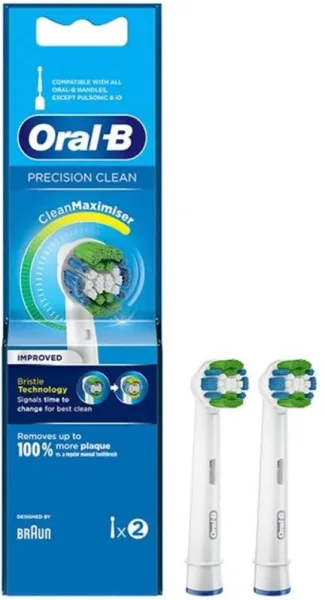 Accesorio Dental Braun Oral-B Eb20Rb-2 Uni Precision Clean 2 Uds