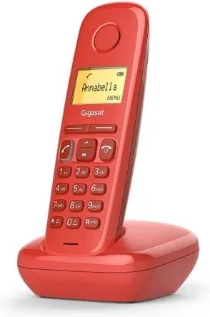 Teléfono Inalámbrico Gigaset A170/ Rojo