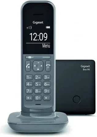 Teléfono Inalámbrico Gigaset CL390/ Gris