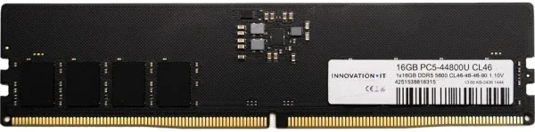 Memoria RAM DDR5 16gb innovation it udimm 5600