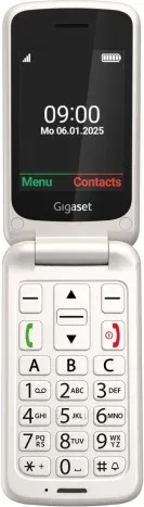 Gigaset GL595 7,11 cm (2.8") 114 g Blanco Teléfono para personas mayores