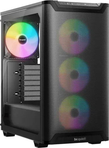 Caja Bequiet Pure Base 501 Lx 4Xvent 140 Mm S/N Negro