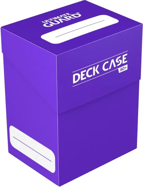 Caja de cartas ultimate guard deck case 80+ tamaño estándar violeta