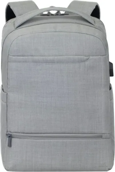 Mochila rivacase 8363 biscayne para portatil 15.6 pulgadas gris