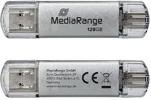 Pendrive Combo 128GB USB 3.2 Mediarange High P.