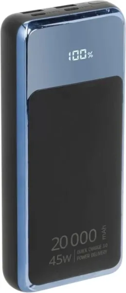 RIVACASE VA1075 QC/PD 45W 20000 mAh black