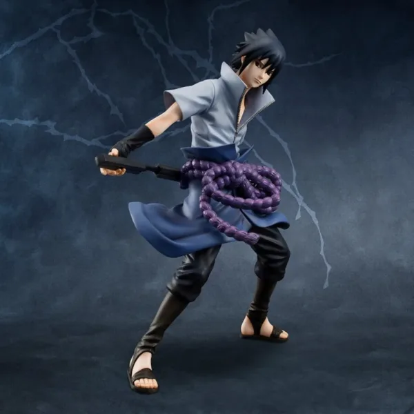 Figura megahouse  naruto shippuden sasuke uchiha g.e.m.