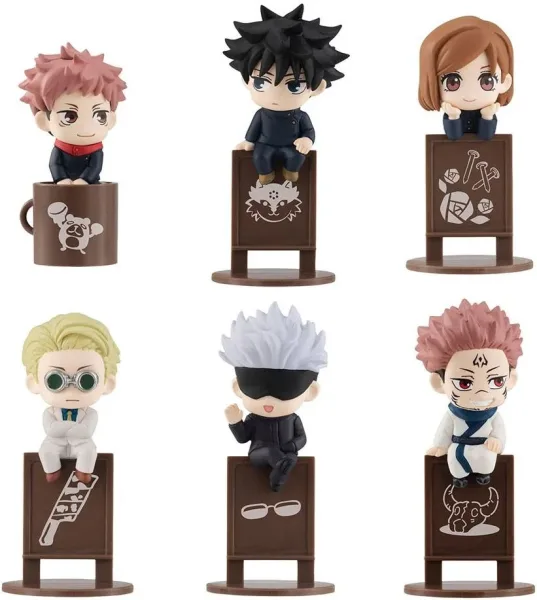 Figuras megahouse ochatomo jujutsu set