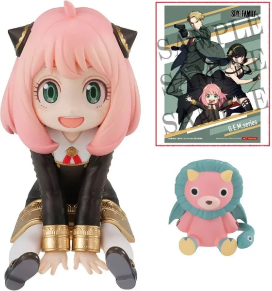 Figura megahouse deluxe edition g.e.m. spy x family anya chan palm size