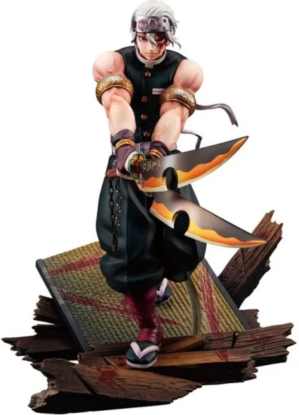 Figura megahouse demon slayer kimetsu no yaiba estatua g.e.m. 1 - 8 tengen uzui