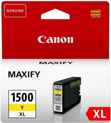 Cartucho tinta canon pgi - 1500xl amarillo  maxify mb2050 - 2350