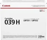 Toner canon 039h negro 25.000 copias lbp351dn - lbp352dn