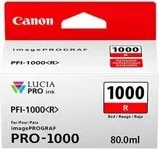 Cartucho canon pfi - 1000r rojo pro - 1000