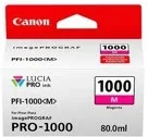 Cartucho canon pfi - 1000 m magenta pro - 1000