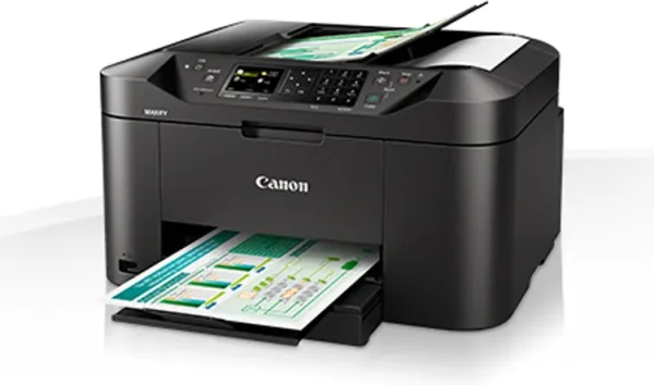 Multifuncion Canon Mb2150 Inyeccion Color Maxify Fax Negra