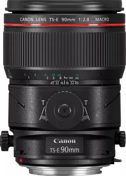Objetivo canon ts - e 90mm f - 2.8l macro