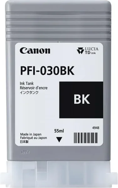 Cartucho canon pfi - 030 negro ta - 20ta - 20 mfp l24eita - 30ta - 30 mfp l36ei