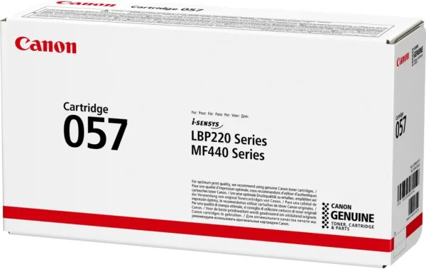 Toner canon 057 negro lbp220 - mf440