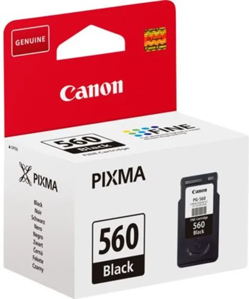 Cartucho tinta canon pg - 560 negro 7.5ml 180 paginas ts5350 -  ts5351