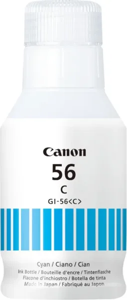 Botella de Tinta Original Canon GI-56/ Cian