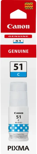 Cartucho tinta canon cian gi - 51c 70ml 7700 paginas