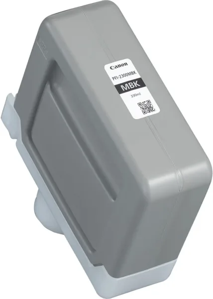 Cartucho tinta canon pfi - 2300mbk negro mate 330ml