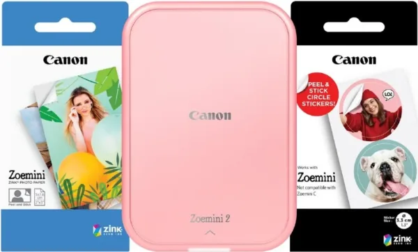 Impresora fotografica canon zoemini printer 2 rgw acc. kit