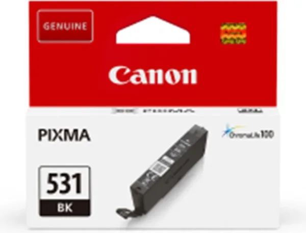 Cartucho tinta canon cli - 531bk negro