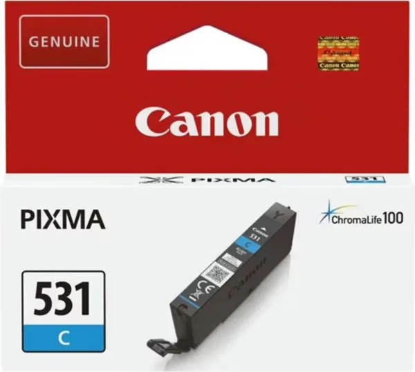 Cartucho tinta canon cli - 531c cian