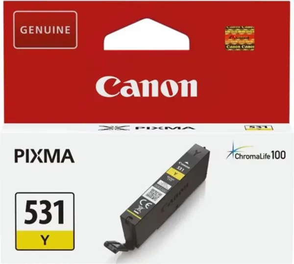 Cartucho tinta canon cli - 531y amarillo