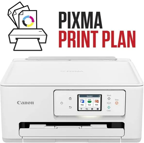 Multifunción Fotográfica Canon PIXMA TS7650i WiFi/ Dúplex/ Blanca