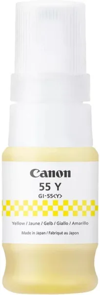 Cartucho Botella Tinta Amarillo Gi-55 Canon