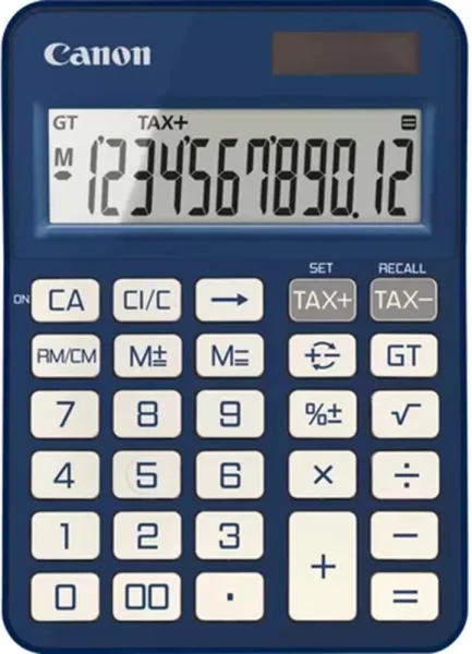 Calculadora canon sobremesa ks - 125kb - bl emea hb 12 digitos azul