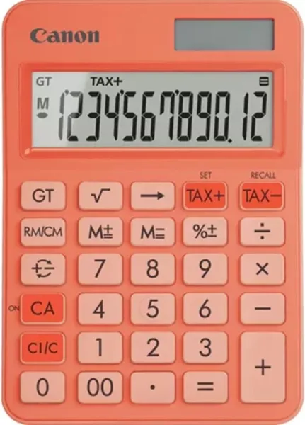 Calculadora canon sobremesa ls - 125kb - or emea hb 12 digitos naranja