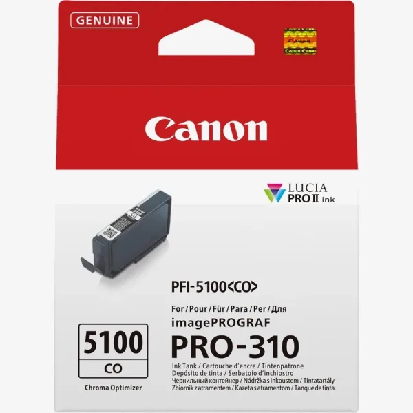 Cartucho tinta canon pfi - 5100co chroma optimizer