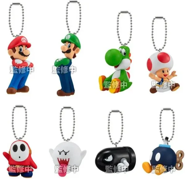 Super mario brosmascot charm col