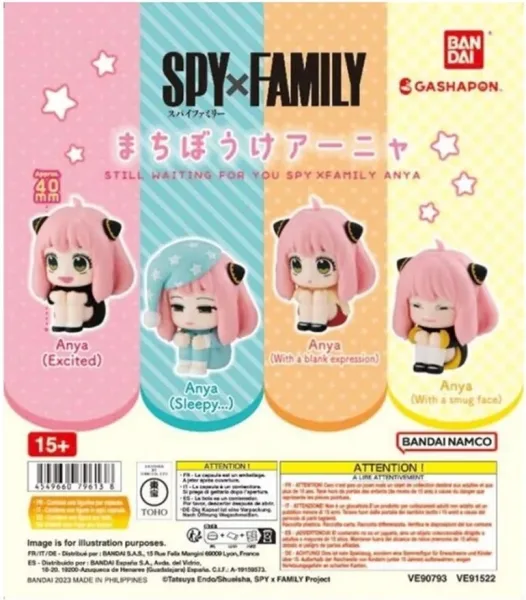 Set gashapon 30 articulos spy x family still waiting for you anya