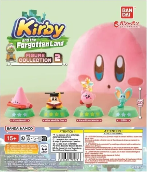 Set gashapon lote 30 articulos kirby and the forgotten land