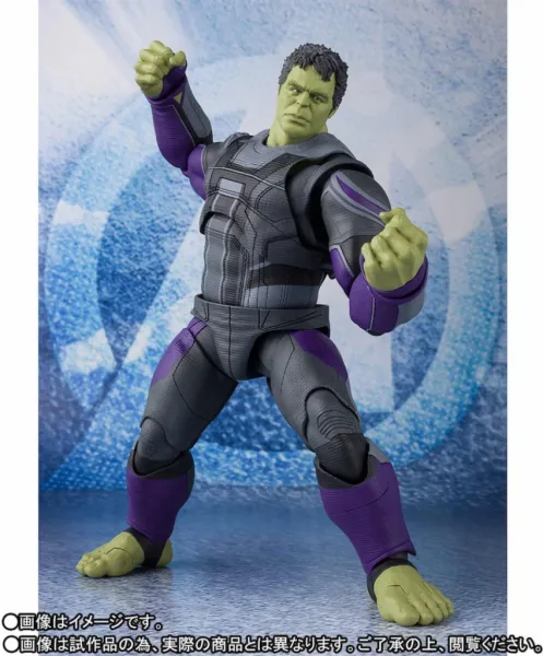 Figura tamashi nations marvel avengers endgame hulk 19 cm s.h. figuarts