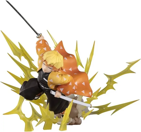 Figura tamashii nations kimetsu no yaiba demon slayer zenitsu agatsuma respiracion del trueno figuarts zero re issue