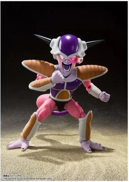 Frieza first form & frieza pod set fig. 11 cm dragon ball z sh figuarts re - run