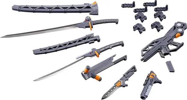Weapon set for evangelion neon genesis evangelion metal build