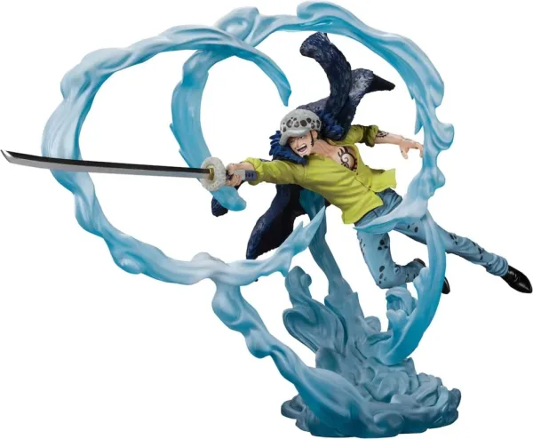 Figura tamashii nations trafalgar law battle of monster onigashima one piece figuarts zero