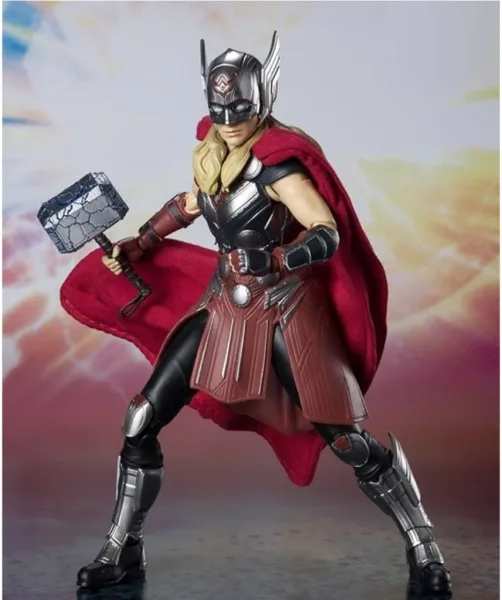 Figura tamashii nations sh figuarts marvel thor: love & thunder mighty thor jane foster